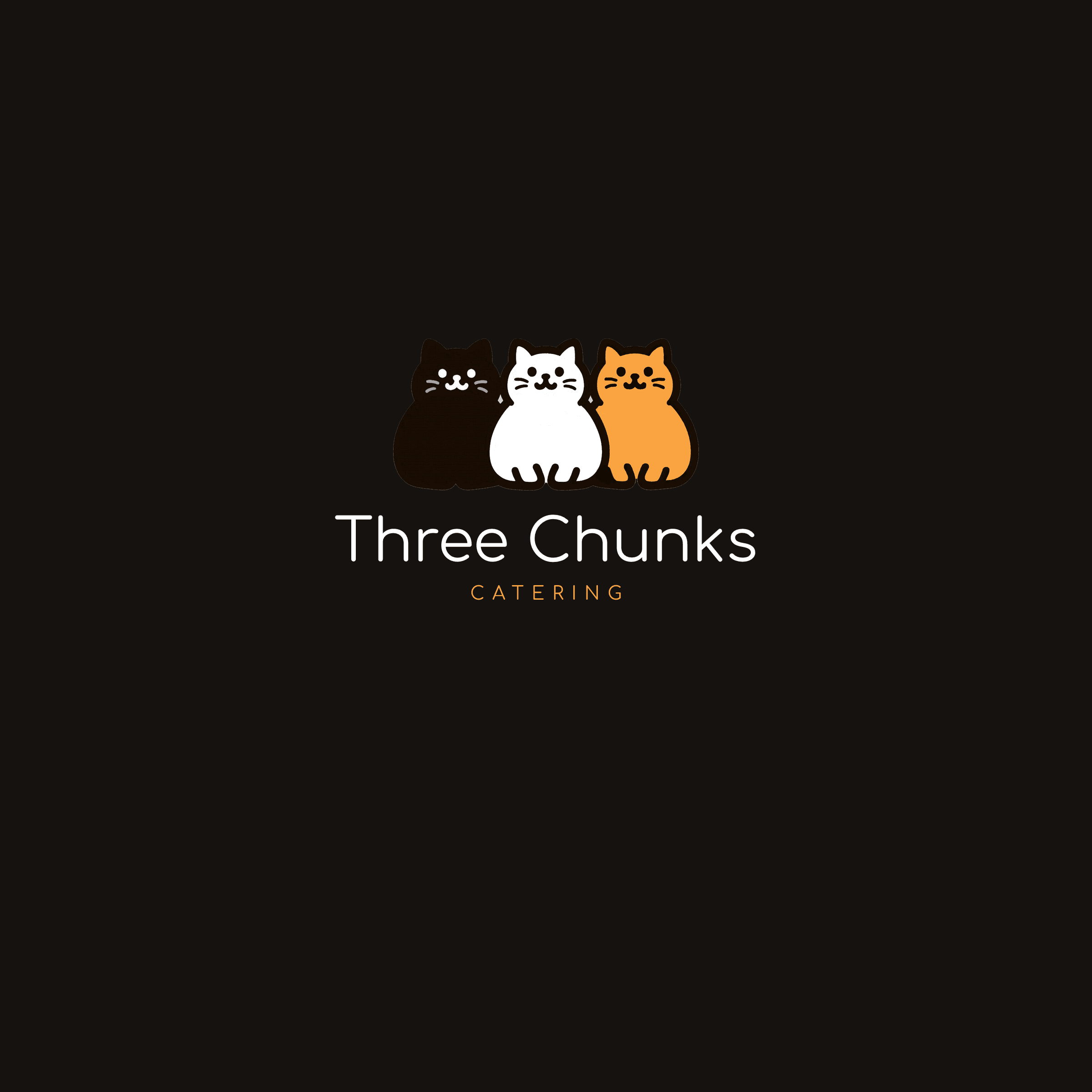 Three Chunks catering spread
